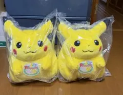 新品　2個　タカラトミー『ポケモン30周年記念』おかえり！ピカチュウ1/1 本体