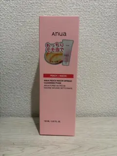anua 桃ナイアシンスプレッド クレンジングフォーム