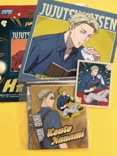 呪術廻戦　七海建人　ステッカー　ミニ色紙　まとめ売り
