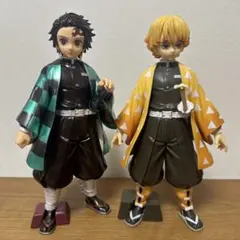 鬼滅の刃 我妻善逸 竈門炭治郎 グランディスタ フィギュア2体