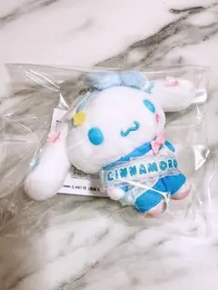 新品未使用　サンリオ学園きらめき祭マスコットホルダー シナモロール