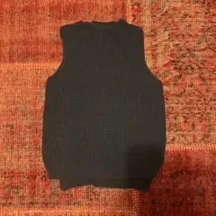 GREEN LABEL RELAXING コットンニット ベスト