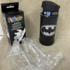サーモス THERMOS バッドマン 水筒➕替えストロー2個