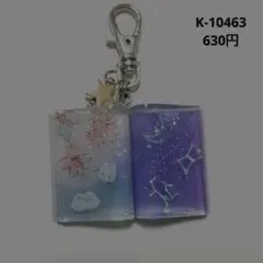 K-10462 絵本チャーム(シマエナガ 夜空 星座) - メルカリ