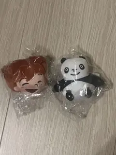 パンダコパンダ　ガチャ　ぬいぐるみバッジ