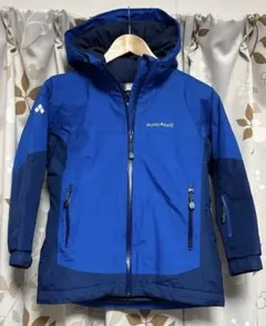 ✨美品✨モンベル 子供用 スキーウェア 130パウダーステップパーカー