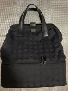 【極美品・Gカード付き✨】シャネル ニュートラベルライン ミニボストンバッグ 黒 極美品・Gカード付き✨】シャネル ニュートラベルライン ミニボストン