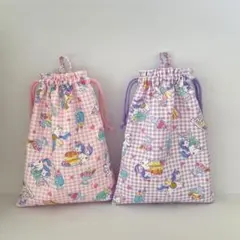 あんちゃん様専用フック無し　　　25×20 給食袋　コップ袋　入園入学