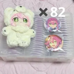 あんさんぶるスターズ 姫宮桃李 缶バッジ ホワイトブリム 82個 いつぬい