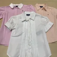 ラルフローレン　140センチ　半袖シャツ　3枚セット
