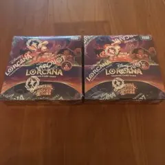 a*n様 ディズニーロルカナ 星々の瞬き シュリンク付 2BOX【Lorcana a*n様 ディズニーロルカナ 星々の瞬き シュリンク付 2BOX【Lorcana