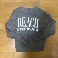 SUREVE グレーラメ ニットセーター 長袖