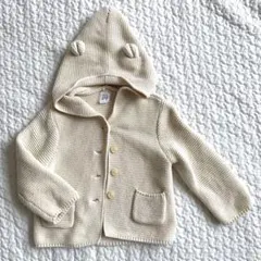 ベビーギャップ　くま耳　カーディガン　はおり