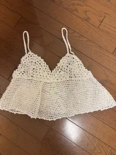 スピックアンドスパン　Spick&Span クロシェニットキャミソールのサムネイル