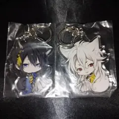 三日月宗近 小狐丸 アクキー アクリルキーホルダー セット 刀剣乱舞