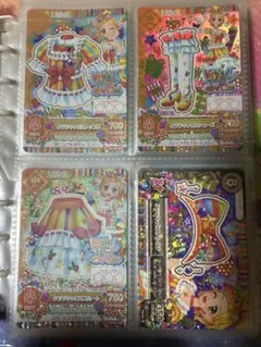 アイカツカード クララキャロルコーデ 4枚セット 新条ひなき