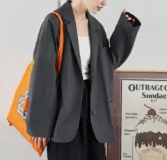 【美品！】FREAK’S STORE オーバーサイズ シングルジャケット