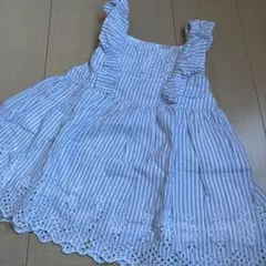 petit main ストライプ柄 チュニック130