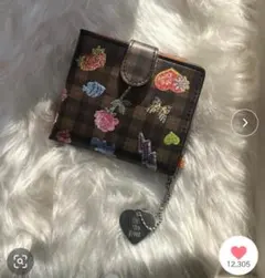Hey Mrs. ROSE 二つ折り財布 チェック柄のサムネイル