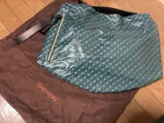新品未使用品Gherardini ショルダーバッグ 青緑 保存袋付きのサムネイル