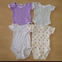 80cm ロンパース　肌着　半袖