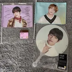 BTS JIN うちわ フラッグ キーホルダー セット - メルカリ