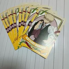 ヒロアカ　 ユアネクスト　ポストカード 爆豪勝己　10枚