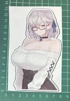 ホロライブ　白銀ノエル　防水ステッカー