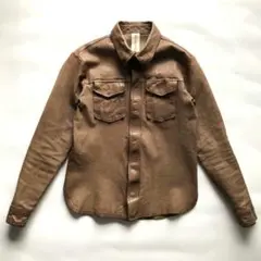 SAINT LAURENT 20SS エディ期 ウエスタン シャツ カーキ - メルカリ