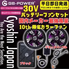 平日即日発送2026年限定長信ジャパン30Vバッテリーレッド ファンB