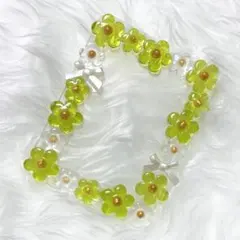 【876】トレカケースデコ フラワー ブロマイドケースデコ 硬質ケースデコ