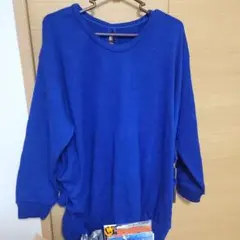 ブルー 青 セーター サイズ M