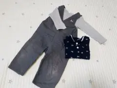 コトリ 福袋 サロペット トップス2枚セット 90cm