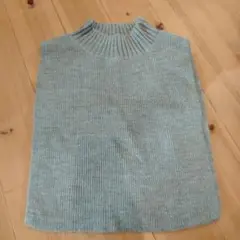 chocol raffine robe ニットベスト グレー