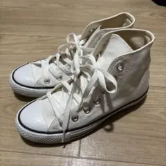 CONVERSE ホワイト ハイカットスニーカー