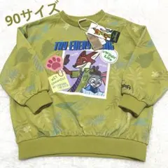 【新品】ズートピア　ニック　ジュディ　トレーナー　90 littc