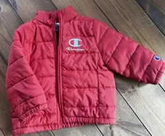 子供服 キッズ服 ベビー服 アウター 冬服 赤 チャンピオン 80センチ