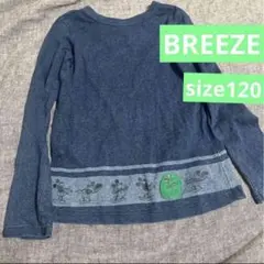 BREEZE ミッキーマウス 120 長袖 ロンT ディズニー