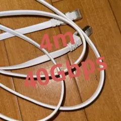 BUSOHE LANケーブル 4M Cat8 40Gbps 2000MHz