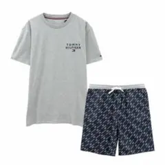 新品TOMMY HILFIGER 半袖Tシャツ/ショートパンツセット¥12100