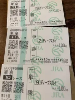 ダイワスカーレット号 第53回有馬記念現地単勝馬券 - メルカリ