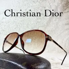 60sChristian Dior　サングラス　ドイツ製　ブラウンレンズフレーム