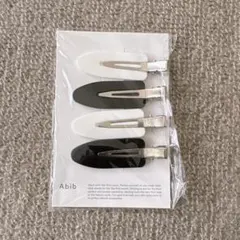 Abib アビブ ヘアクリップ 前髪クリップ 4本セット