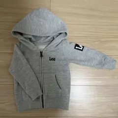 Lee フード付きグレー トレーナー