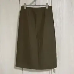 新品未使用 ANAPタイトスカート カーキ ひざ丈のサムネイル