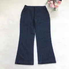 ザラウーマン デニムパンツ レディースボトム カジュアル ジーンズ シンプル 紺