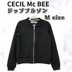 セシルマクビー ジップブルゾン M 黒 Y2K CECIL Mc BEEのサムネイル