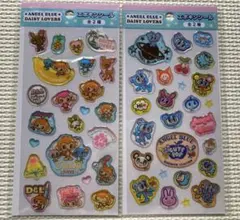 【新品、未開封】ANGEL BLUE&DAISY LOVERSエポキシシール2枚