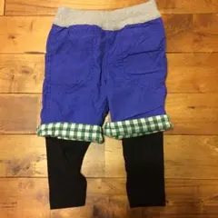 エフオーキッズ リバーシブルハーフパンツ アウトドア