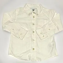 CHEROKEE 長袖シャツ 100 白 フォーマル ボタン付き